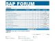 SAP Forum